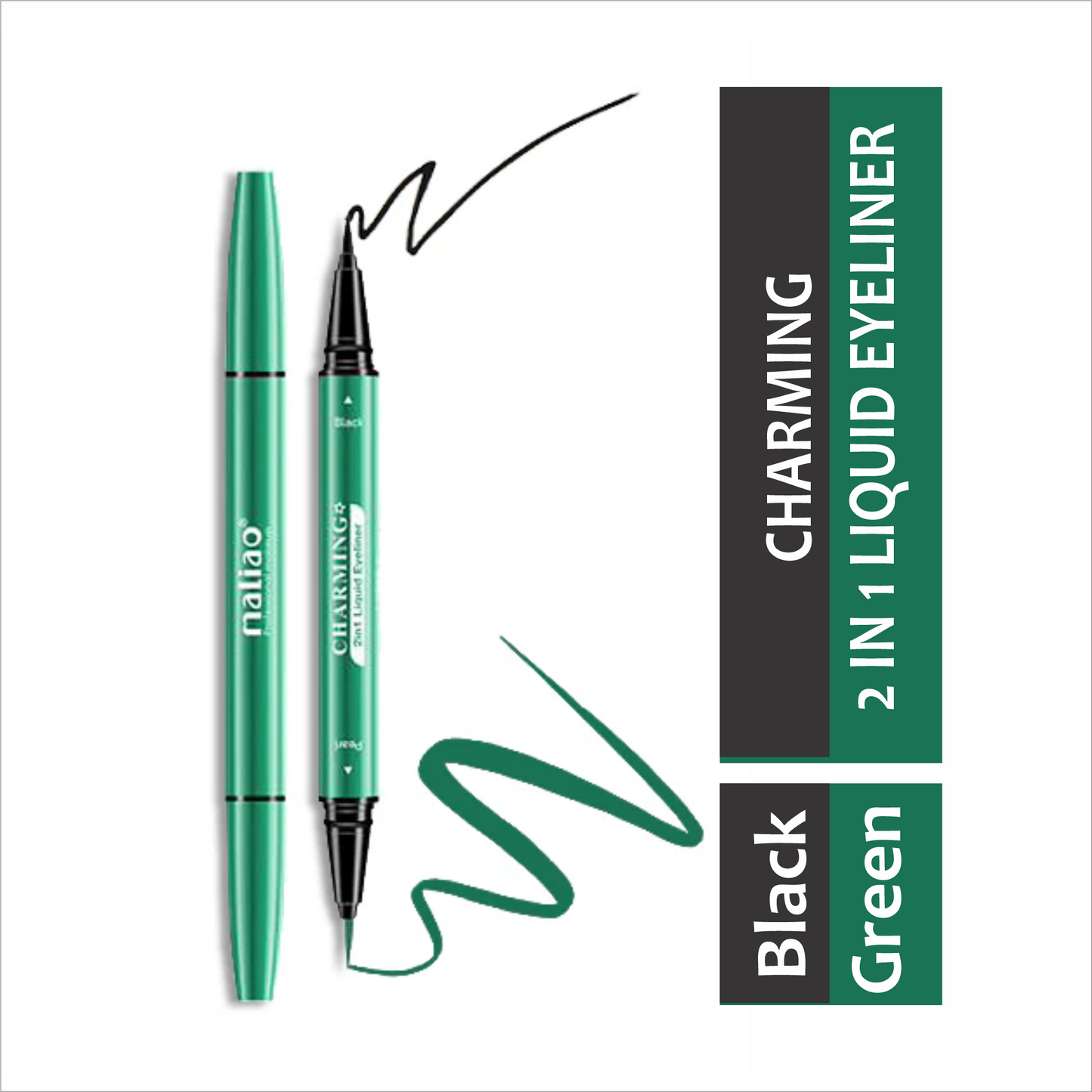 Maliao Charming 2 in 1 Liquid Eyeliner