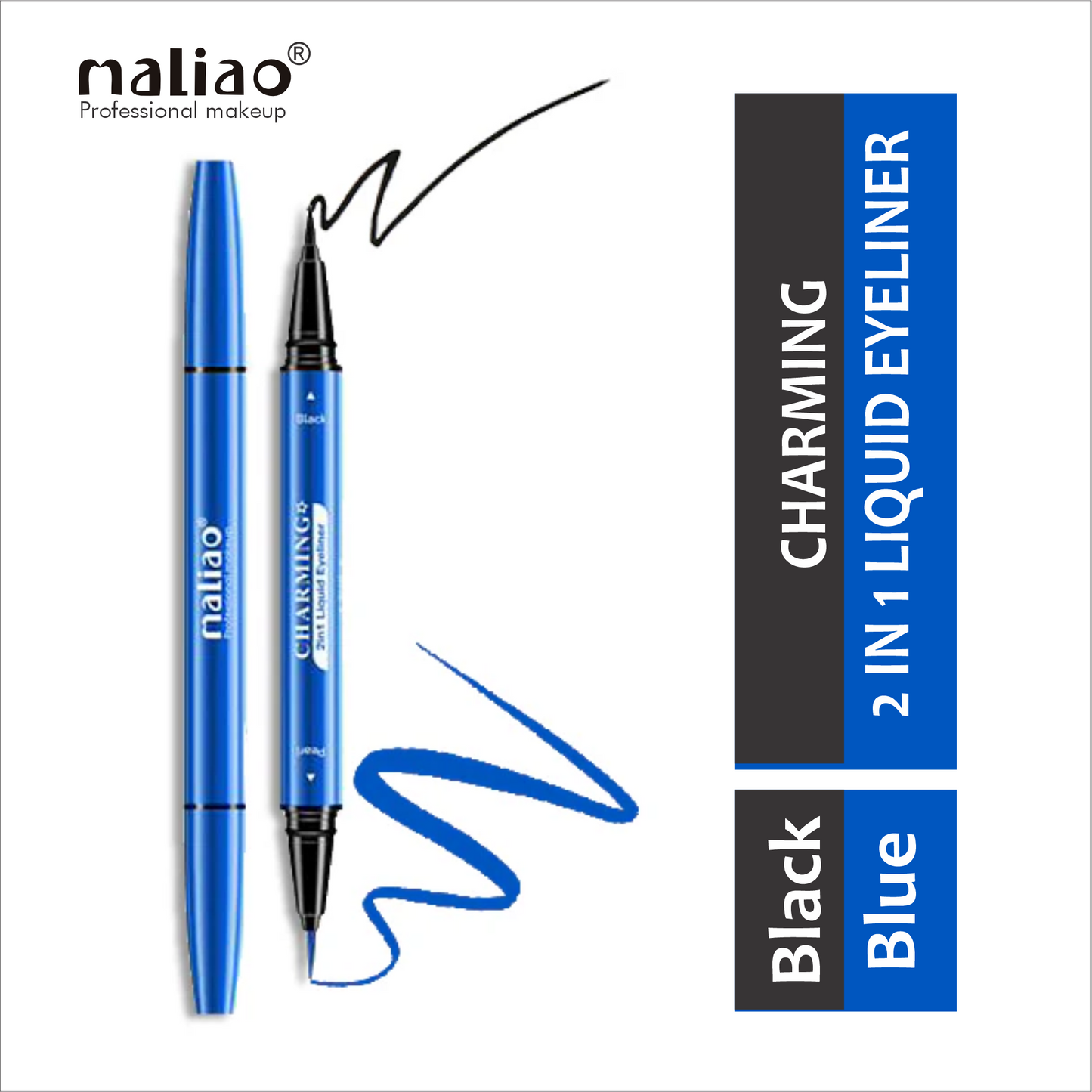 Maliao Charming 2 in 1 Liquid Eyeliner