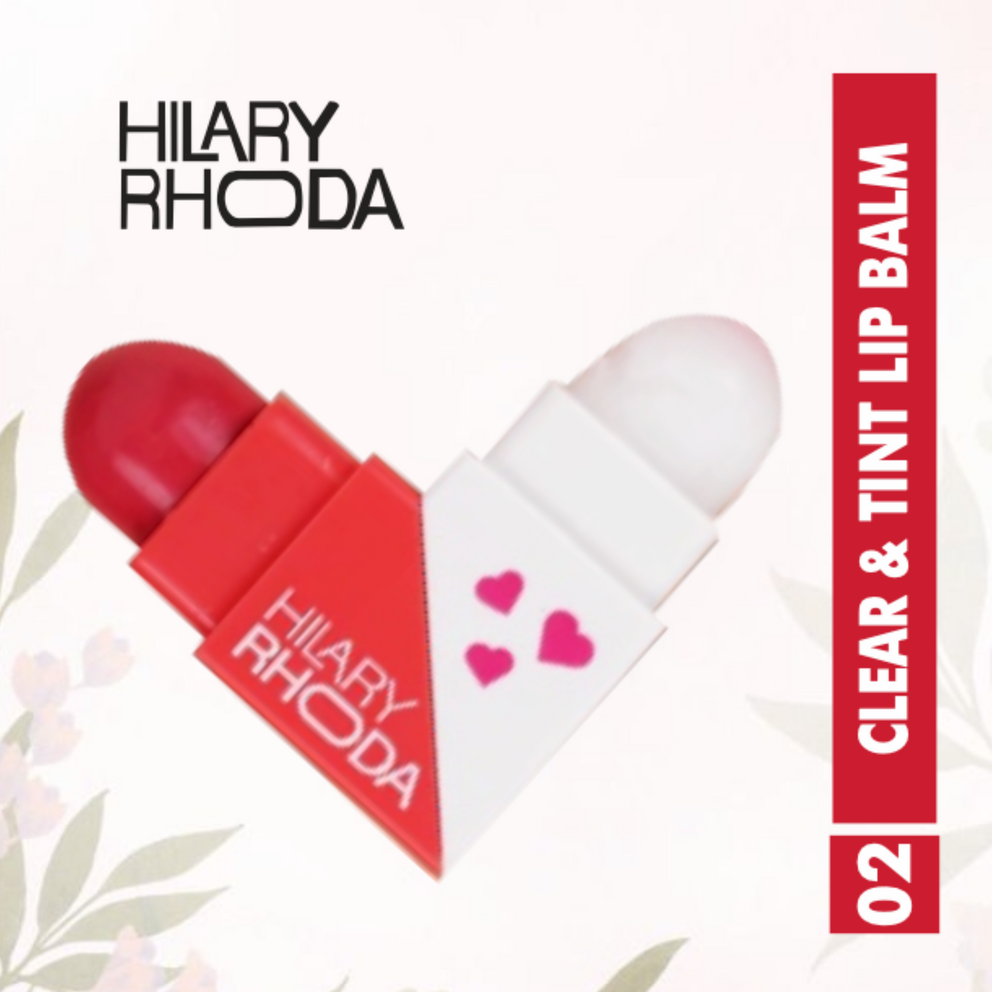 Hilary Rhoda Clear & Tint Lip Balm