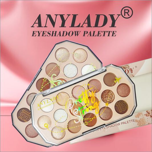 Anylady 16 colors pretty Strong Eyeshadow Palette