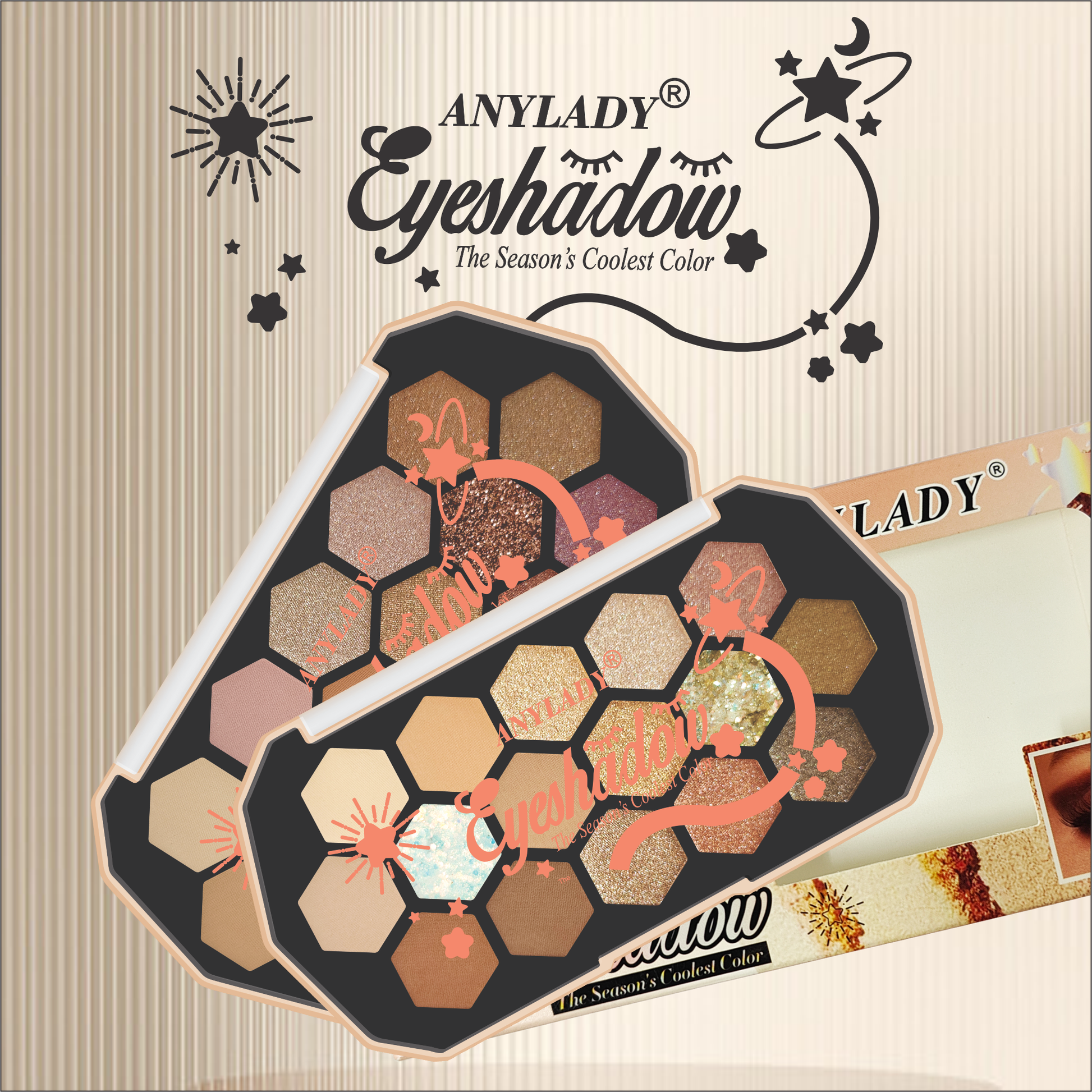 Anylady Eyeshadow Palette - 16 Color