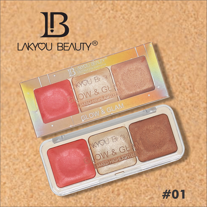 Lakyou Beauty Glow & Glam Baked Highlighter