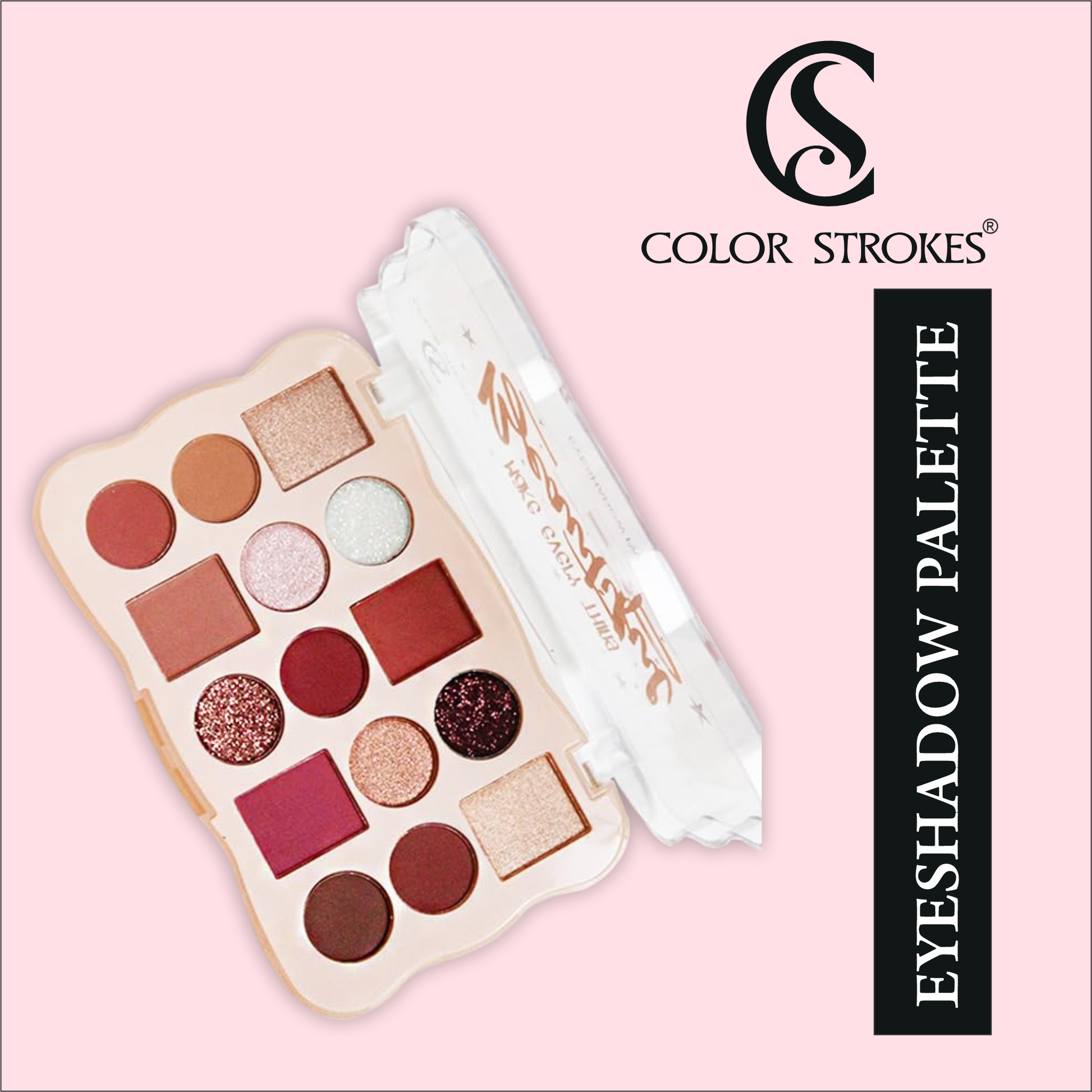 Color Strokes Eyeshadow Palette (15)