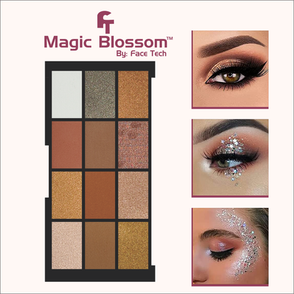 Magic Blossom Eyeshadow Makeup-Colors (Set 2)