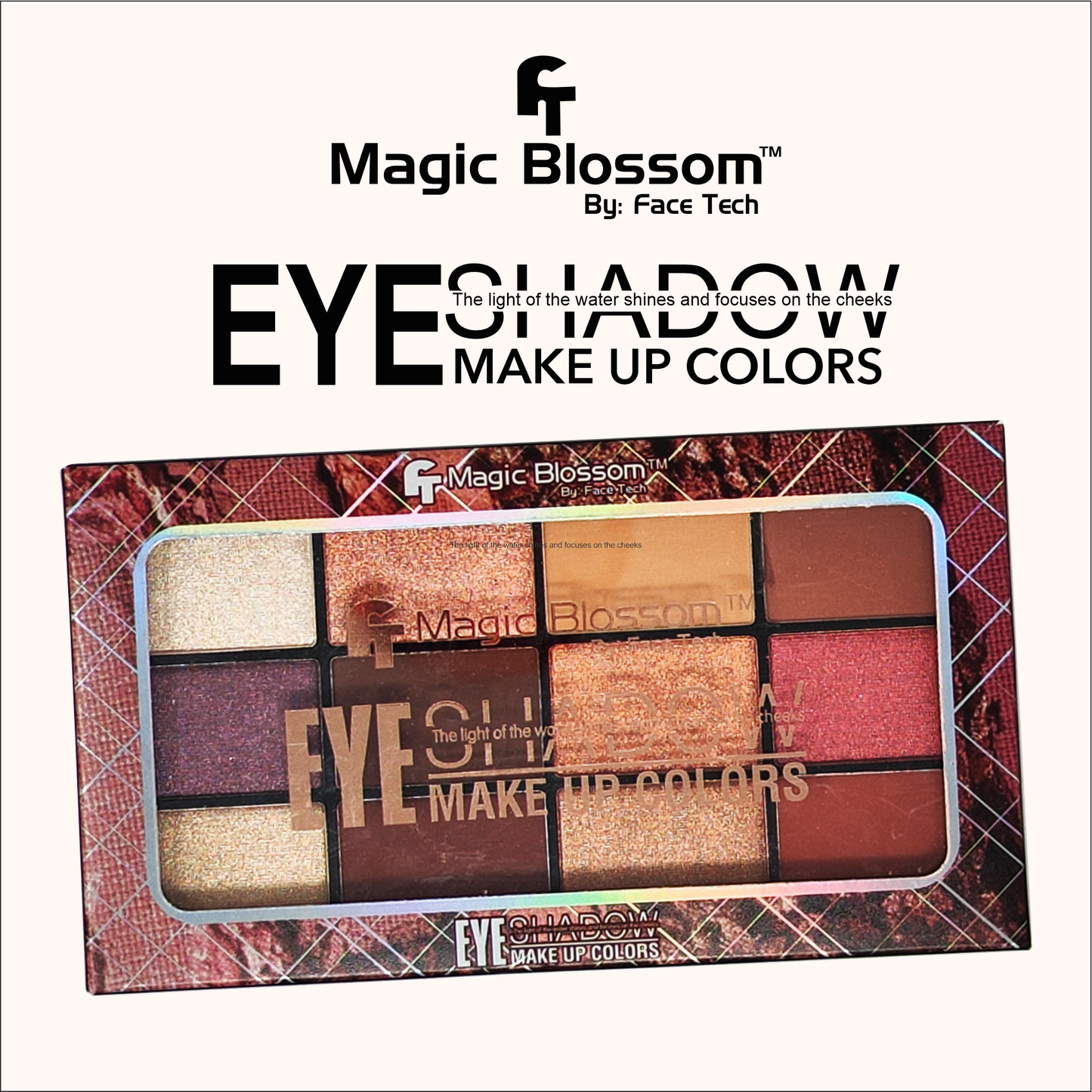 Magic Blossom Eyeshadow Makeup-Colors (Set 2)