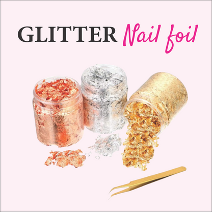 Glitter Nail Foil (Set of 12)