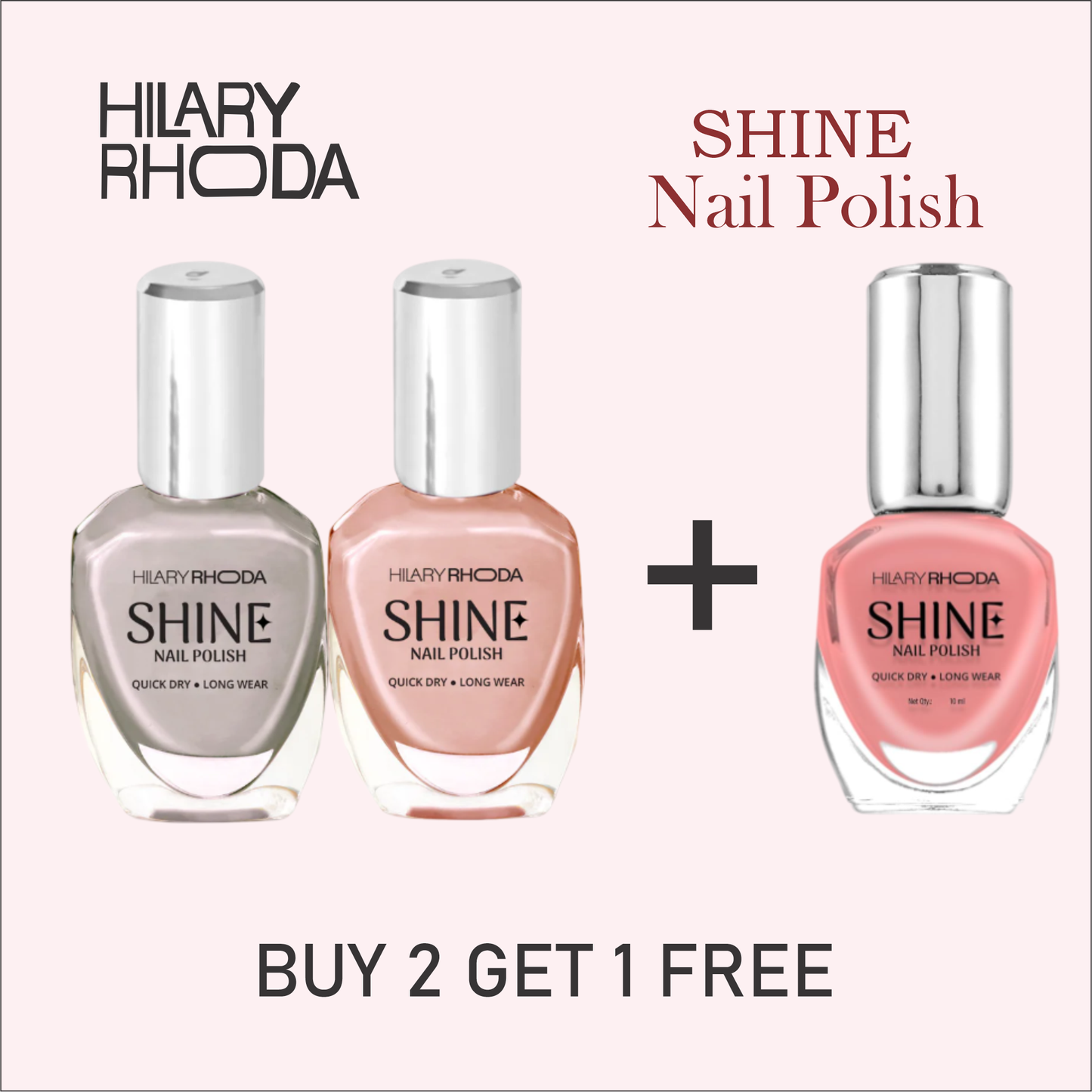 HILARY RHODA SHINE NAIL POLISH