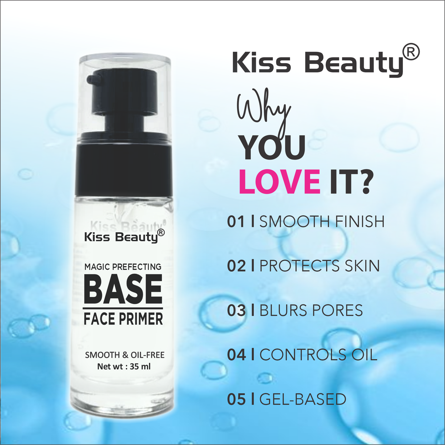 Kiss Beauty Base Face Primer