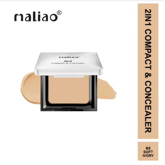 Maliao 2 in 1 Compact Concealer