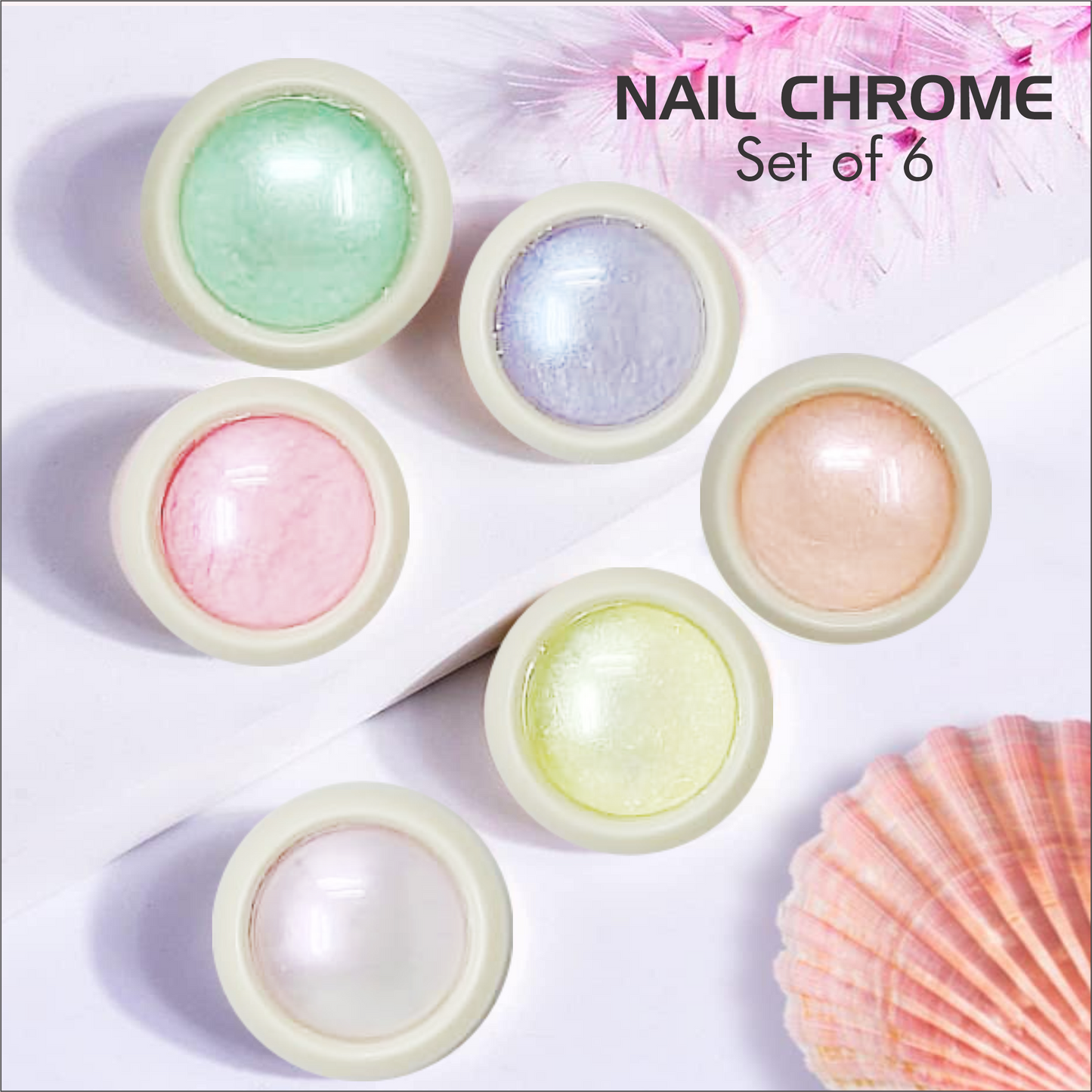 Nail Chrome (Set of 6)