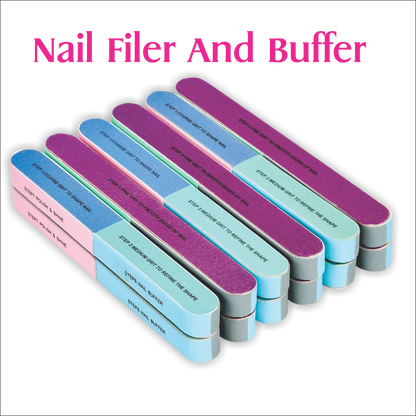 Nail Filer and Buffer Block Nail