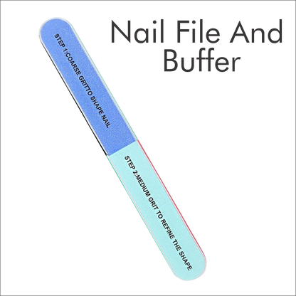 Nail Filer and Buffer Block Nail