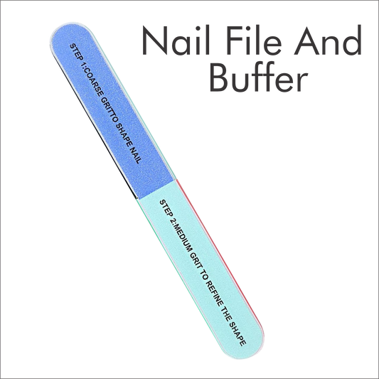 Nail Filer and Buffer Block Nail