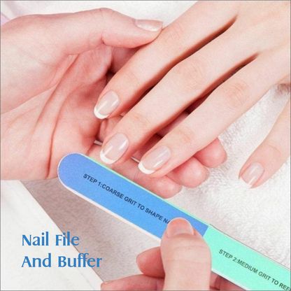 Nail Filer and Buffer Block Nail