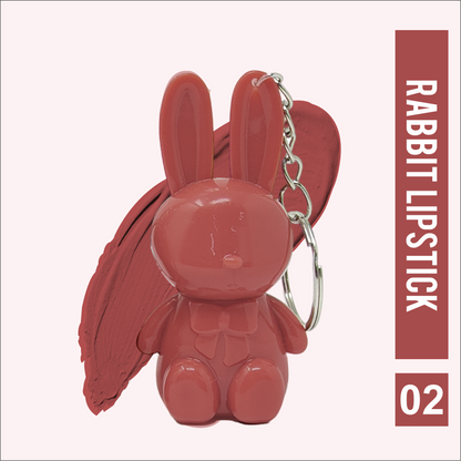 RABBIT LIPSTICK WITH KEY CHAIN