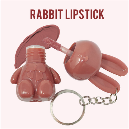RABBIT LIPSTICK WITH KEY CHAIN