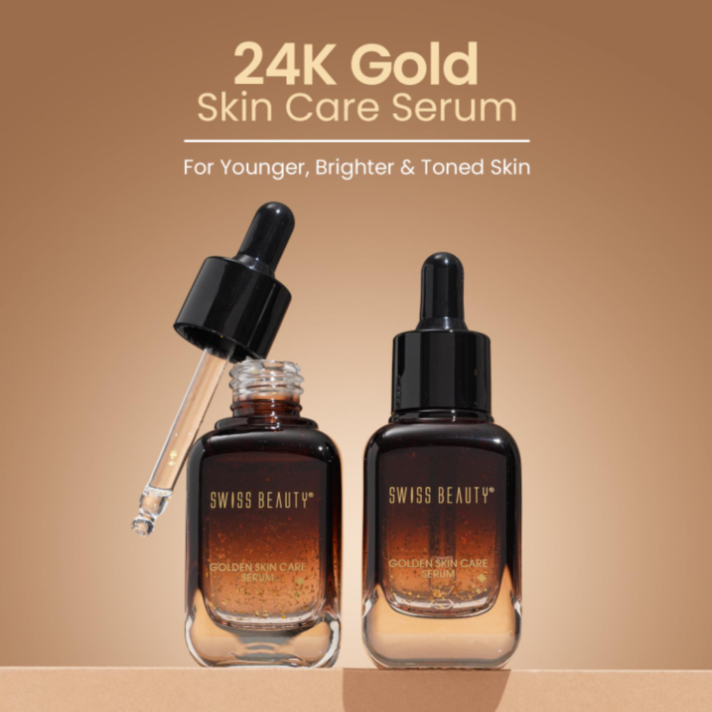 SWISS BEAUTY 24 K GOLDEN SKIN CARE SERUM