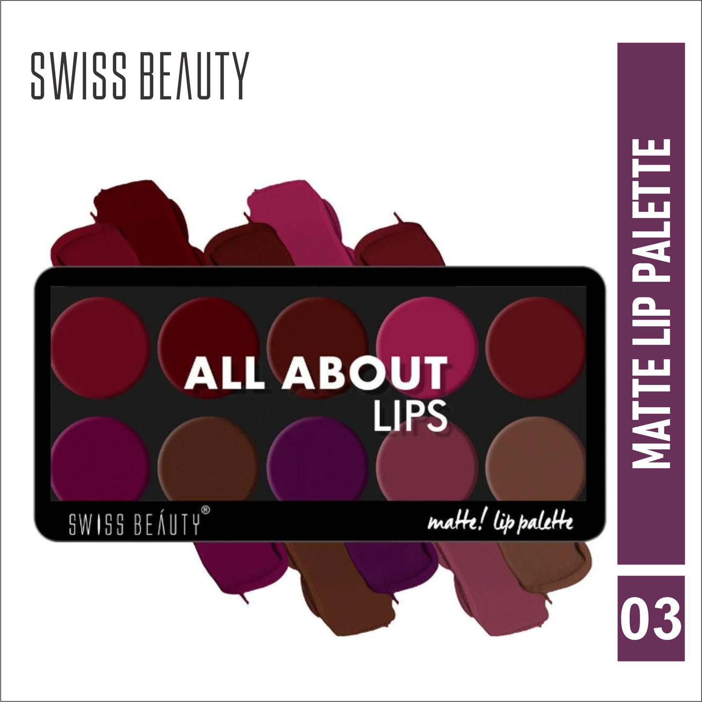 SWISS BEAUTY LIP PALLETE