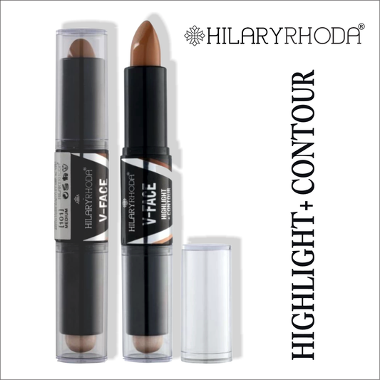 Hilary Rhoda - V Face Highlight + Contour