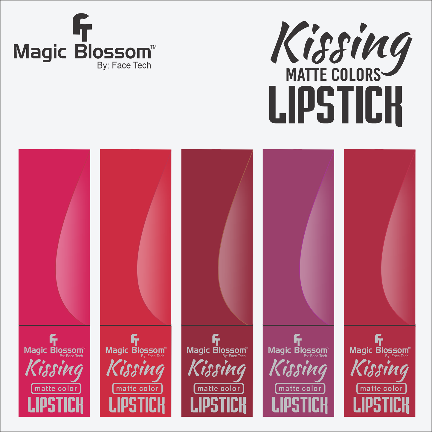 Magic Blossom Kissing Matte Color Lipstick